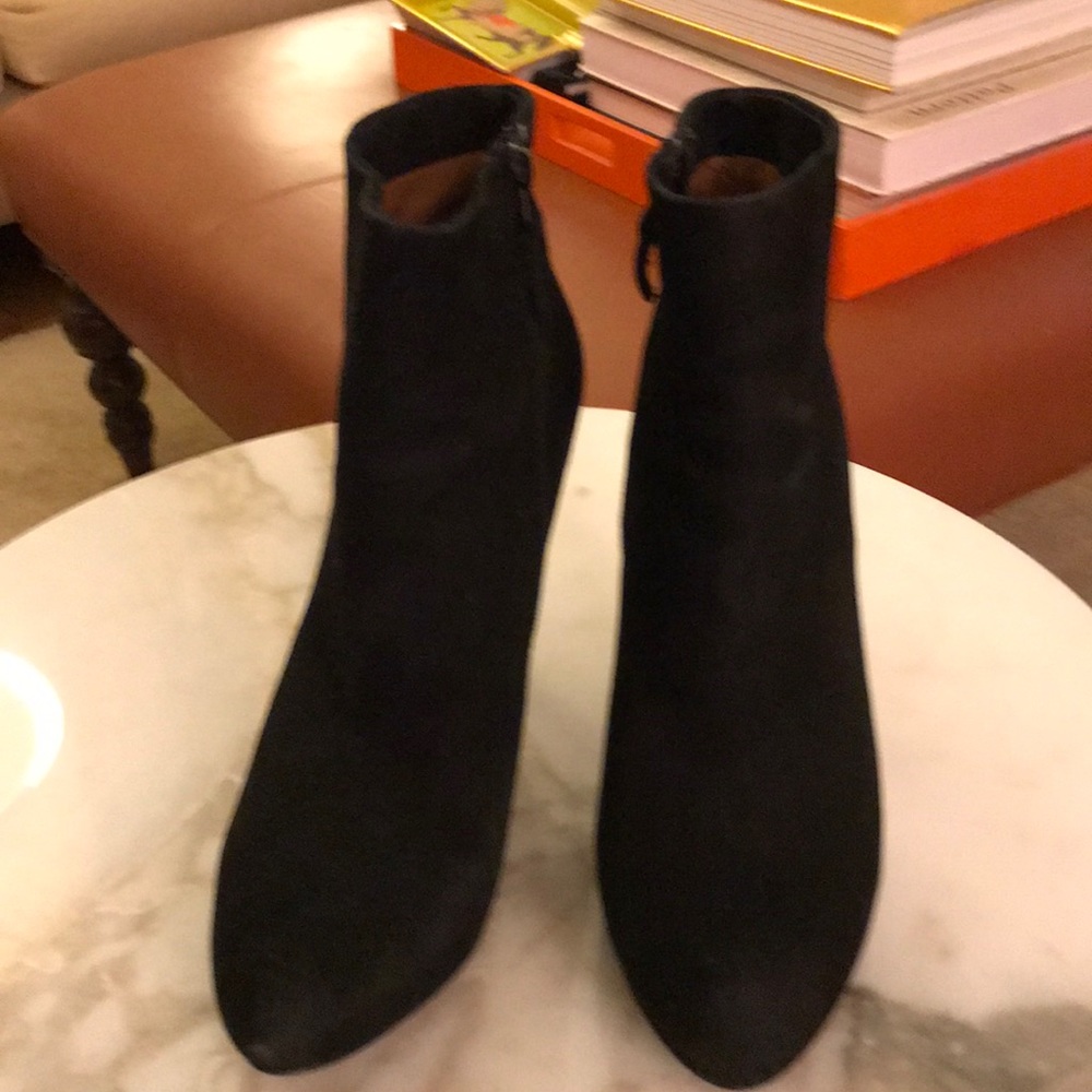 Black Suede Platform